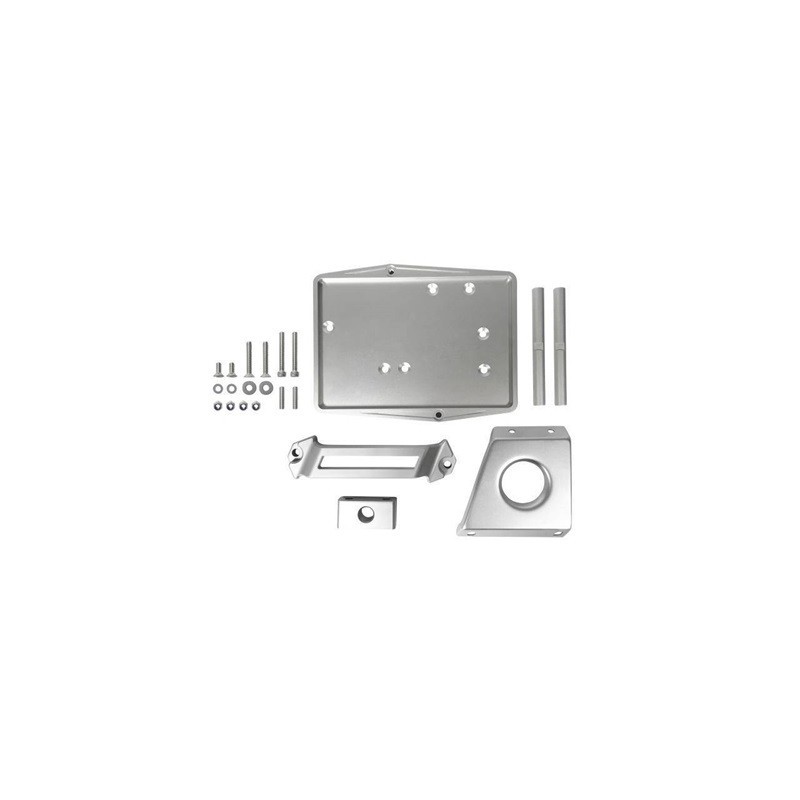 Support de batterie complet en aluminium billette 67-70 Support de batterie complet en aluminium billette 67-70