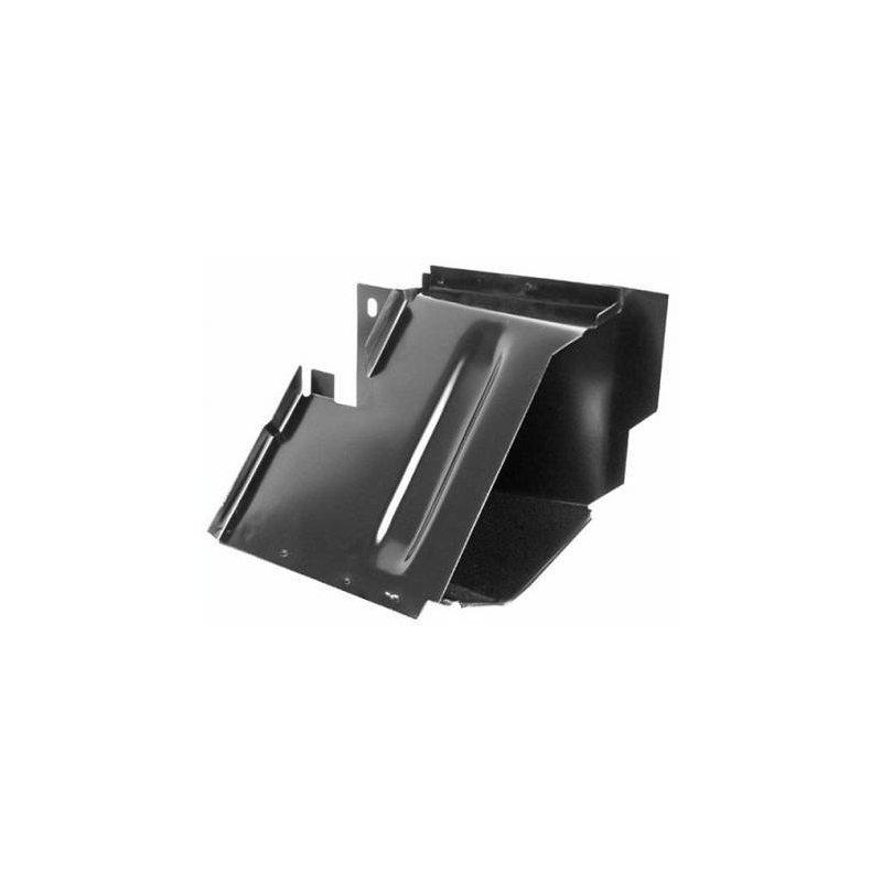 Torque box frame reinforcement front right convertible, Dynacorn, 64-68