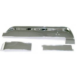 Dashboard cover deluxe, chrome (without decor) 3-piece 67-68