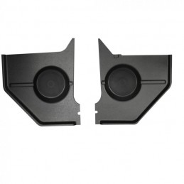 Kick Panels Coupe/Fastback schwarz mit Lautsprecher 64-66