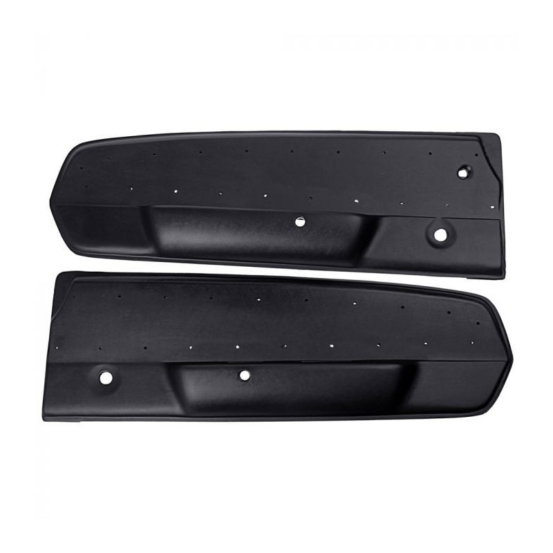 Door panels deluxe black pair 67 Door panels deluxe black pair 67