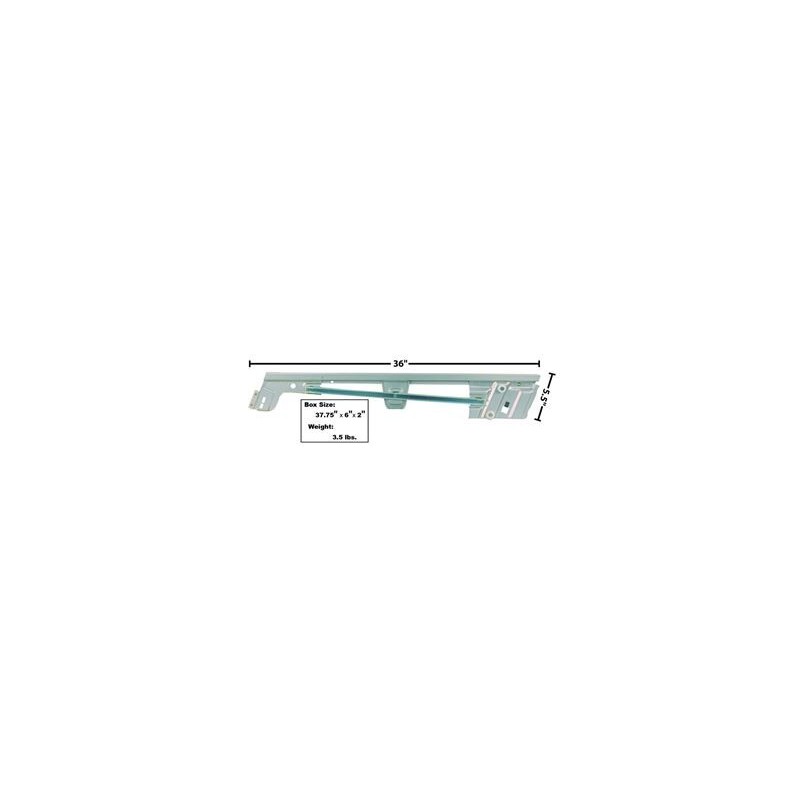 Rail de maintien pour vitre de porte droite 67-68 Rail de maintien pour vitre de porte droite 67-68