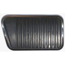 Clutch pedal rubber with decorative frame 65-68