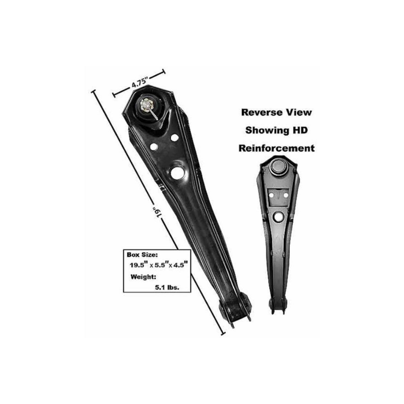 Braccio oscillante inferiore Dynacorn 68-73