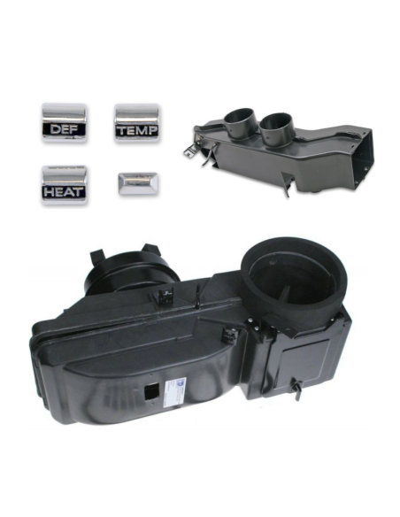 Box riscaldatore, distribuzione dell'aria e controlli Mustang del 1967