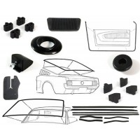 Weatherstrip and rubber parts