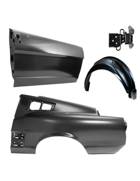 Mustang 1971-73 Doors, Quarter Panel, Wheelhouse, Door hinge