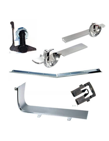 Modanature decorative, griglia, fermagli e supporti Mustang 1971-73