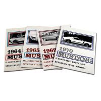Libri Ford Mustang 65-73